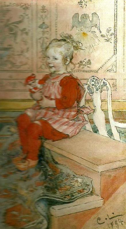 Carl Larsson lisbeth oil painting image